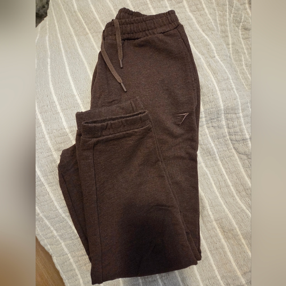 Gymshark Chocolate Brown Joggers